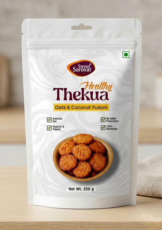 Thekua - Oats & Coconut Fusion